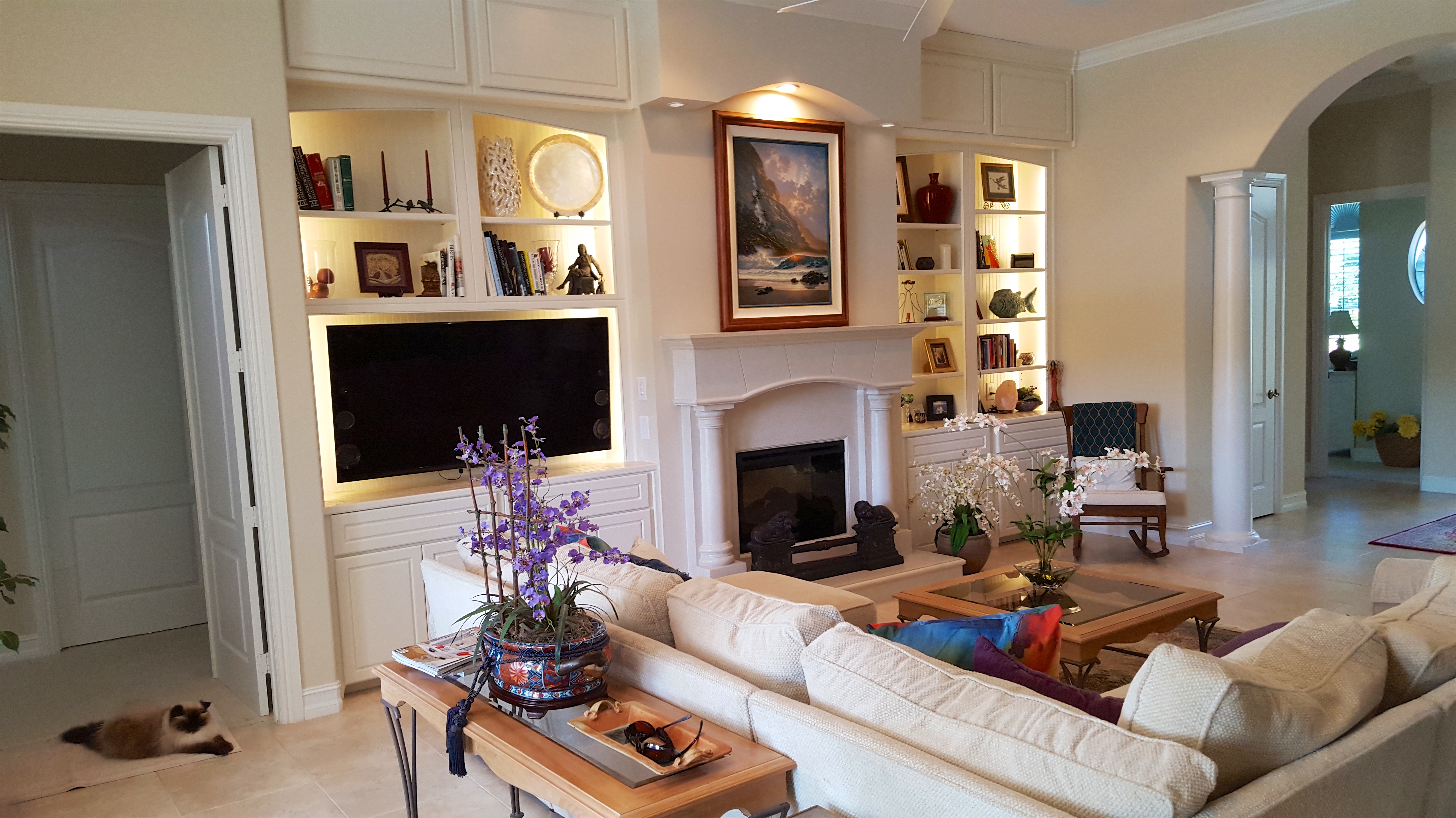  Entertainment Bookcase 